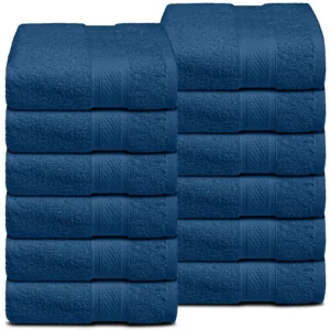 Imperial Premium Color Face Towels 12"x12"