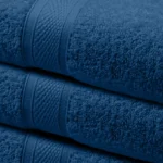 12"x12" Face Towels with Dobby Border and Reinforced Edges Design