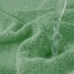Quick Dry Green Face Towels