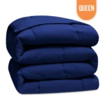 Economy Comforters Queen 90"x90" – Navy Blue