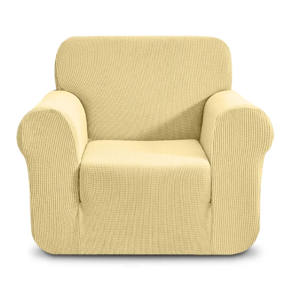Premium Sofa Cover 1 Seater 35"x55" Cream