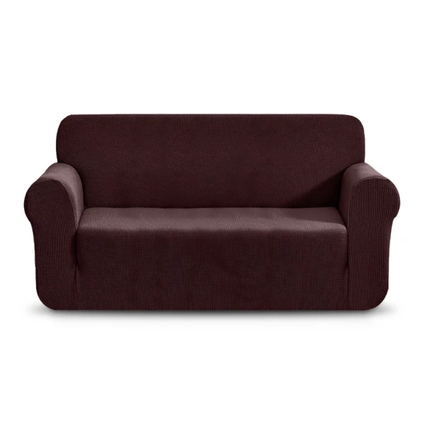 Premium Sofa Cover 3 Seater 75"x90" Chocolate