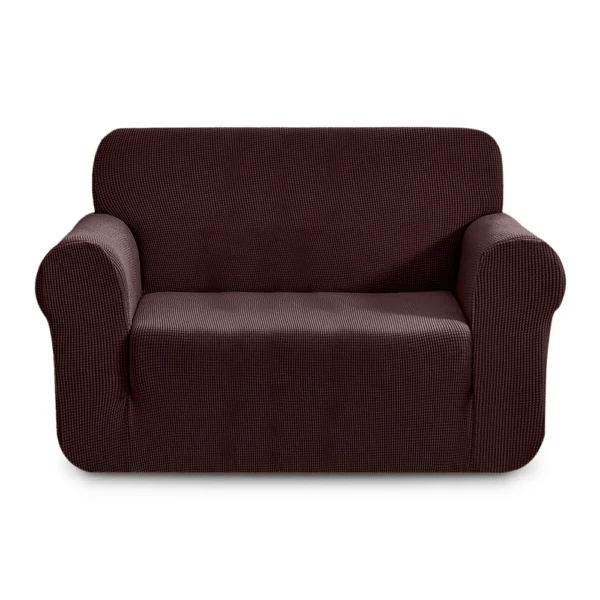 Premium Sofa Cover 2 Seater 57"x72" Chcololate