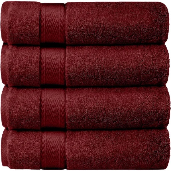 Kashmir Luxury Color Bath Towels 27"x54"