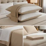 Bone Color Flat Bedsheets3