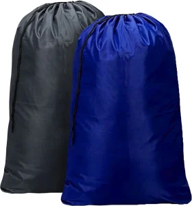 Grey n Blue Nylon Laundry Bags 24x36
