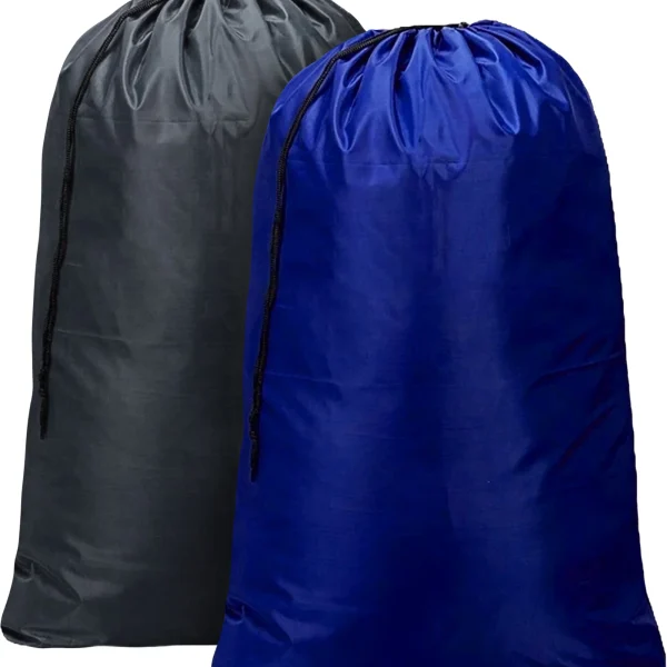 Grey n Blue Nylon Laundry Bags 24x36