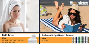 Bloom Linens Beach & Bathroom Product Options