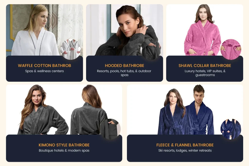The Best Bathrobes for Canadian Resorts, Hotels and Spas