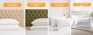 The Bloom Linen Commercial Pillow Collection