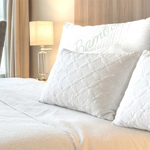 Bamboo and floral sqaure protector