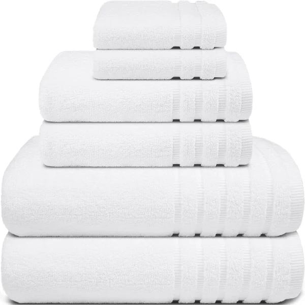 Lush Ultra Luxury Towel Set – White