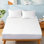 Luxury Fitted Mattress Pad 6 oz Fill Twin 36"x18"x15"