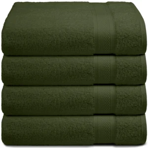 Whistler Premium Bath Towel – Moss Green 27″x54″