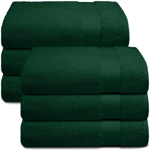 Imperial Premium Bath Towel – Hunter Green 24″x48″