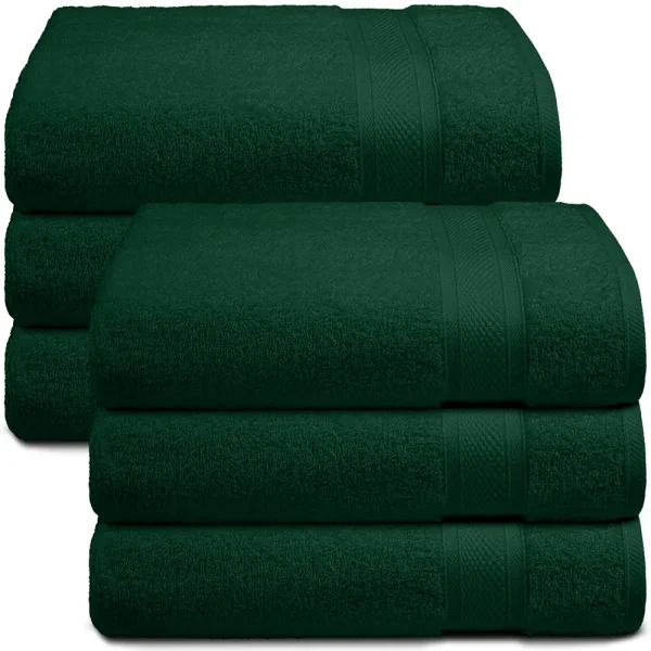 Imperial Premium Bath Towel – Hunter Green 24″x48″