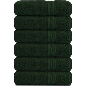 Prestige Luxury Color Hand Towel – Hunter Green 16″x28″