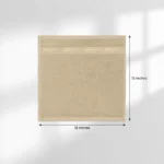 Face Towel Dimensions 12x12