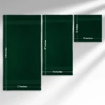Towels Set 27x54 -16x27-12x12 Dimensions
