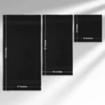 Towels Set 27x54 -16x27-12x12 Dimensions