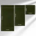 Towels Set 27x54 -16x27-12x12 Dimensions