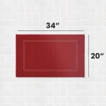 Yukon Color Bathmats Burgundy4