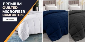 Premium Quilted Microfiber Comforters