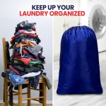 Blue Nylon Laundry Bags Related Image 5