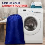 Blue Blue Nylon Laundry Bags Related Image 6
