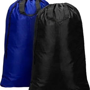 Blue n Black Nylon Laundry Bags 30x40 Swatch