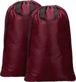 Red Nylon Laundry Bags 30x40 Swatch