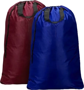 Red n Blue Nylon Laundry Bags 30x40 Swatch