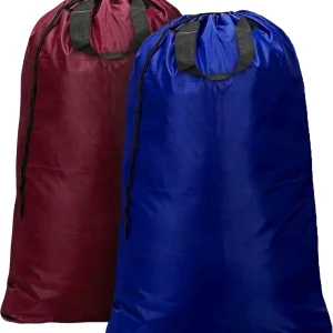 Red n Blue Nylon Laundry Bags 30x40 Swatch