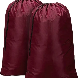 Red Nylon Laundry Bags 24x36 Swatch