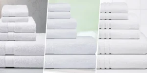 Classic White Towels for Hotels