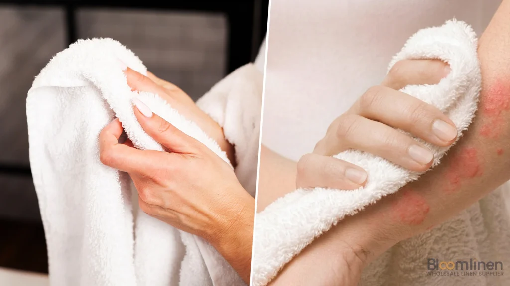 How Bath Towels Affect Skin After Showering