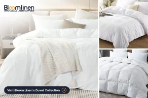 Hotel White Duvet Catalog - Bloom Linen