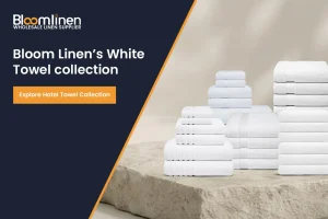 Hotel White Towel Catalog - Bloom Linen