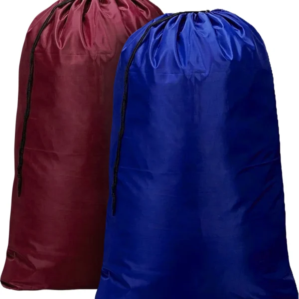 Red n Blue Nylon Laundry Bags 24x36 Swatch