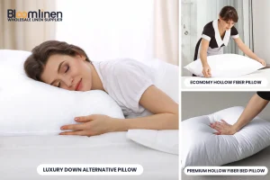 Commercial Pillow Options by Bloom Linen