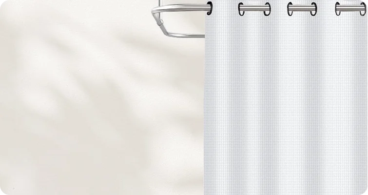 Hookless Shower Curtains