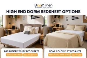 High End Dorm Bedsheet Options